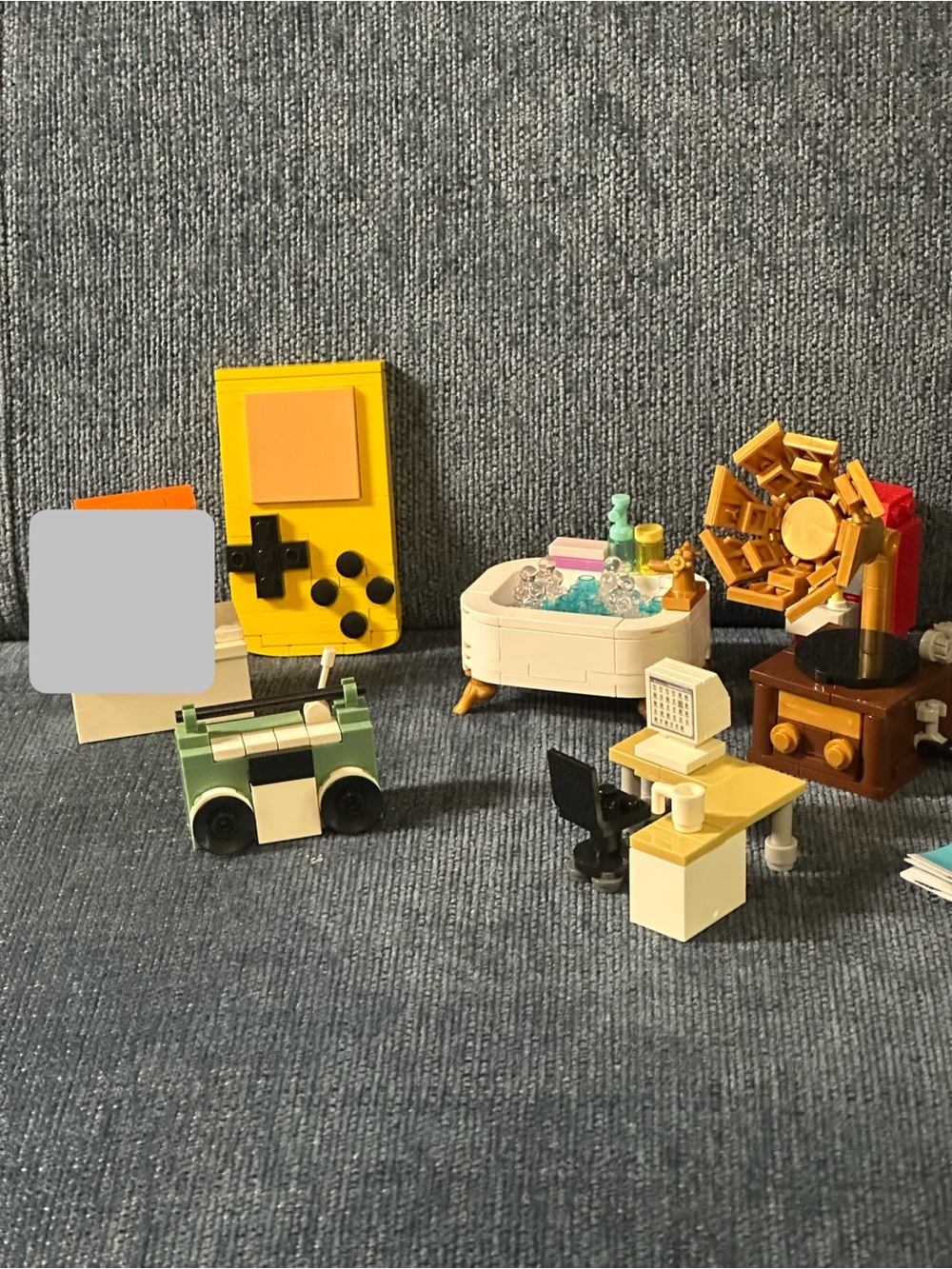 Brix & Block Tech Retro Blocks Set of 7 Building Blocks sets.